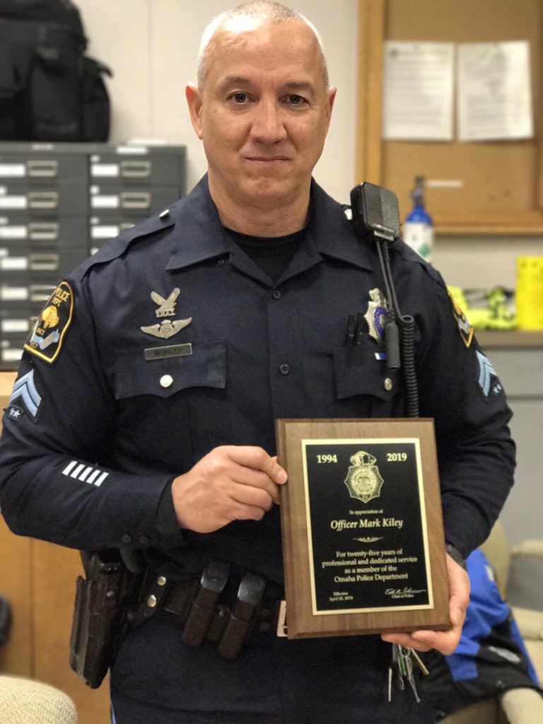 Omaha Police Dept on Twitter "Thank you Officer Mark Kiley! Officer