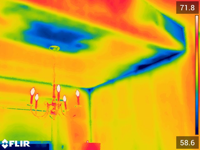 flir's tweet photo. #MissingInsulationMonday: Some obvious potential problem areas here! What would be your next step? #FLIR https://t.co/gaaEa5lSlu