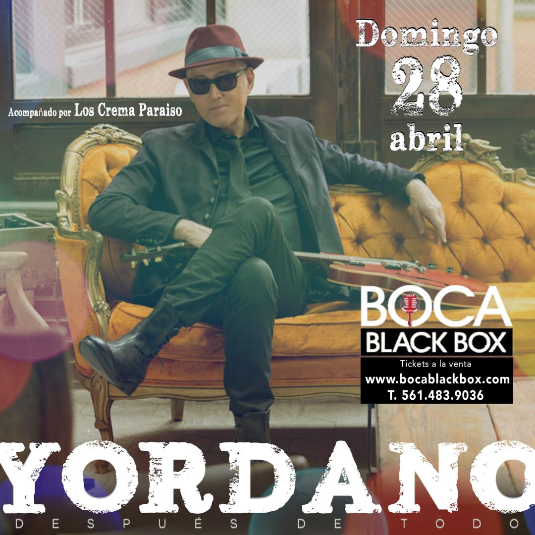 BBMUSIK Group (@bbmusik) on Twitter photo ¡Confirmado!
<a href="/YordanoOficial/">Yordano di Marzo</a> regresa a #BocaRaton con su gira #DespuésDeTodo rumbo al lanzamiento de su próximo disco.
Entradas ya en bocablackbox.showare.com/eventperforman… ¡Confirmado!
<a href="/YordanoOficial/">Yordano di Marzo</a> regresa a #BocaRaton con su gira #DespuésDeTodo rumbo al lanzamiento de su próximo disco.
Entradas ya en bocablackbox.showare.com/eventperforman…
