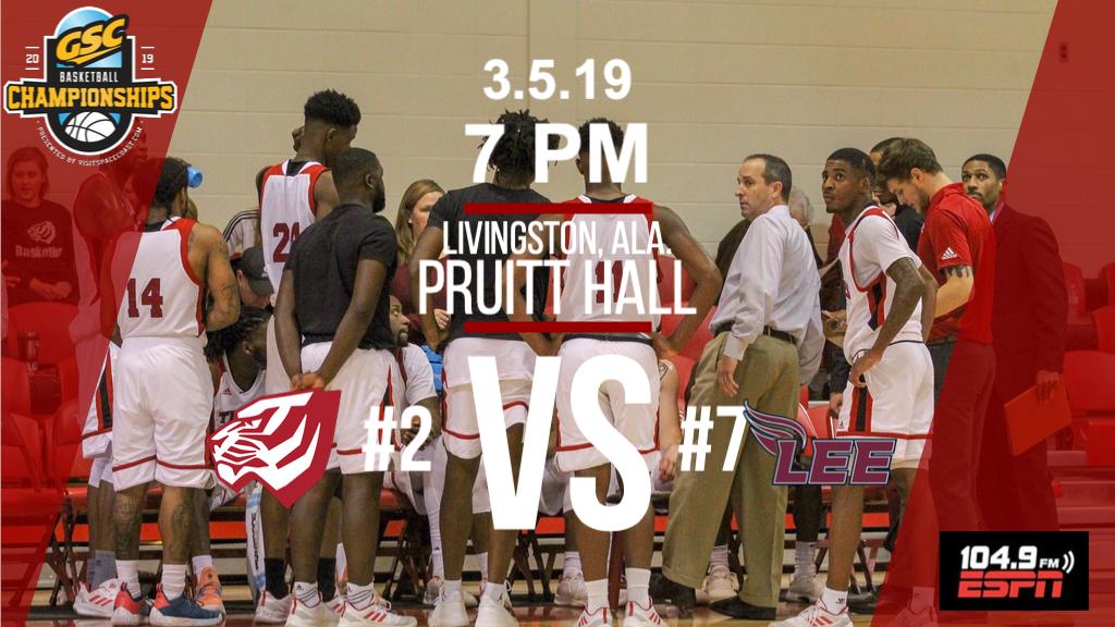 UWAAthletics's tweet photo. One more day away! | Get Ready | GSC Tournament 1st Round Game vs Lee | Pruitt Hall | 7 p.m. | Tickets at the door | $10 | $3 | UWA Students FREE with valid student ID https://t.co/pWVSvqGrvD
