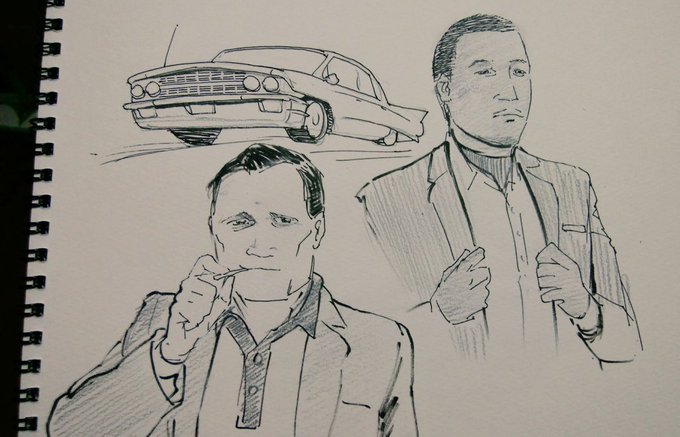 グリーンブックとても面白かった。
場面変わるたびに違う良い服着てるんだ 