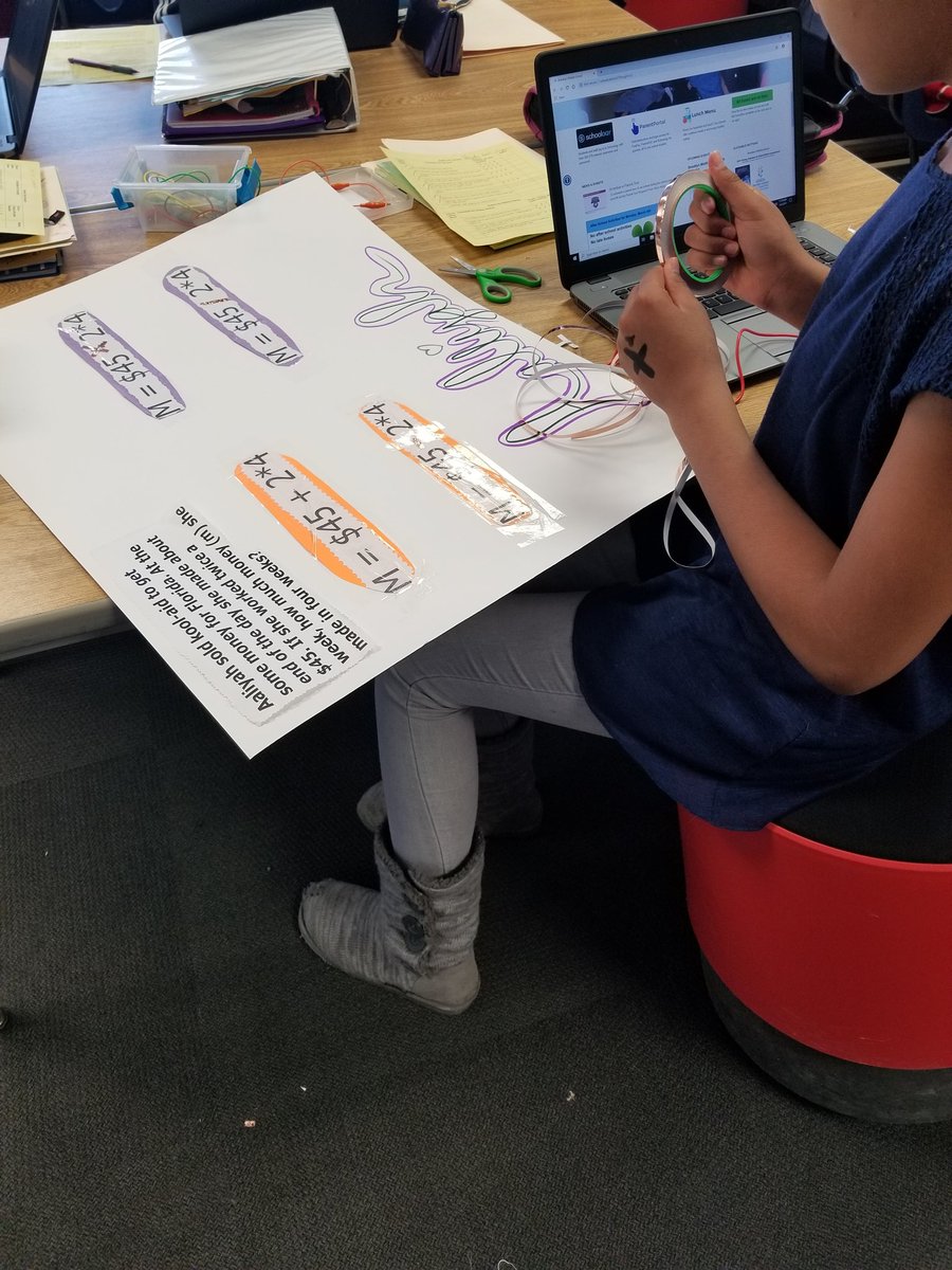 LundtTechnology's tweet photo. Math word problems into scratch coding into makey-makey. @bmssteam #makelearningfun
#visualmath https://t.co/6iGBCqLgCg