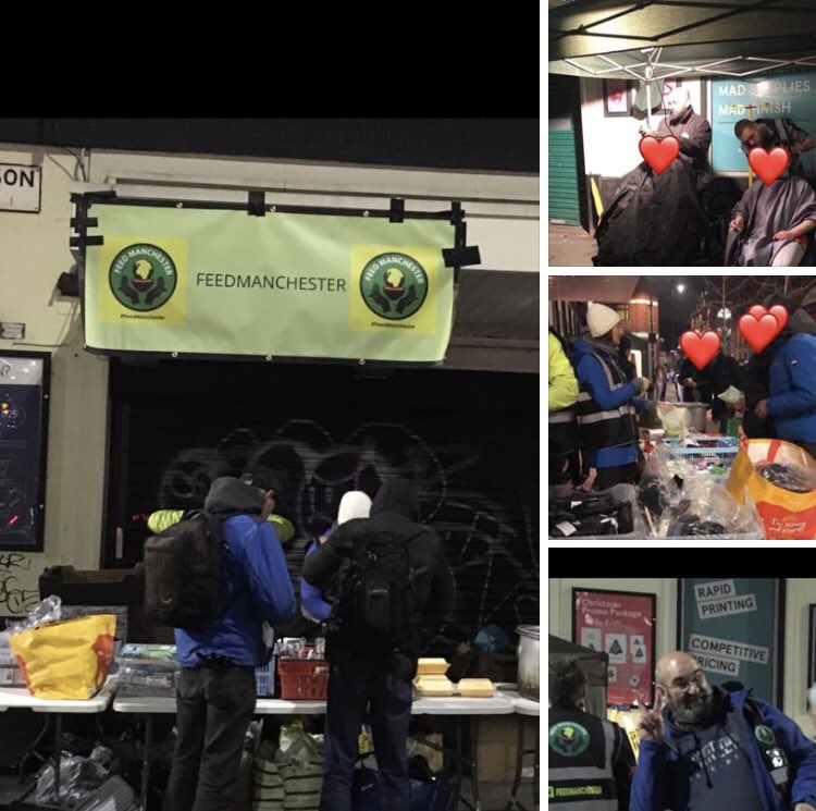 feed_manchester's tweet photo. On Friday night we held our 3rd popup event We had a flow of people coming for food & a haircut Events like these can not be possible without donations from the good people in Manchester Whether that’s food or items to hand out A big thanks to our volunteers too #FeedManchester https://t.co/mdxJceXam2