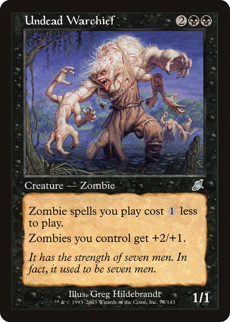 AffinityForMTG's tweet photo. @MTG_VC I started playing with Onslaught. Technically it wasn't the best block ever but, being a Tribal block, it was very easy to get into and it was a lot of fun since everyone picked a tribe and then started identifying with it like Ravnica guilds. #Zombies4life https://t.co/3w0ZFdymun