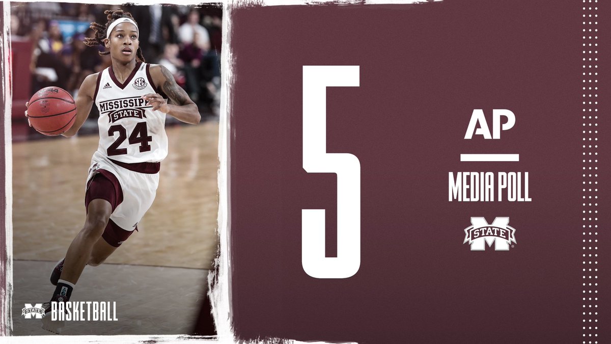 HailStateWBK's tweet image. The SEC Champions are staying in the top five of the @AP_Top25! 

#HailState🐶