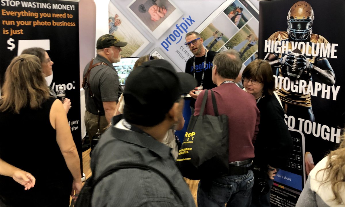 WPPI was a huge success! We met a lot of new photographers and made some new connections with labs. It was interesting to see how many wedding photographers are transitioning into high-volume photography. I'm super glad that we can provide an all-in-one solution for them!