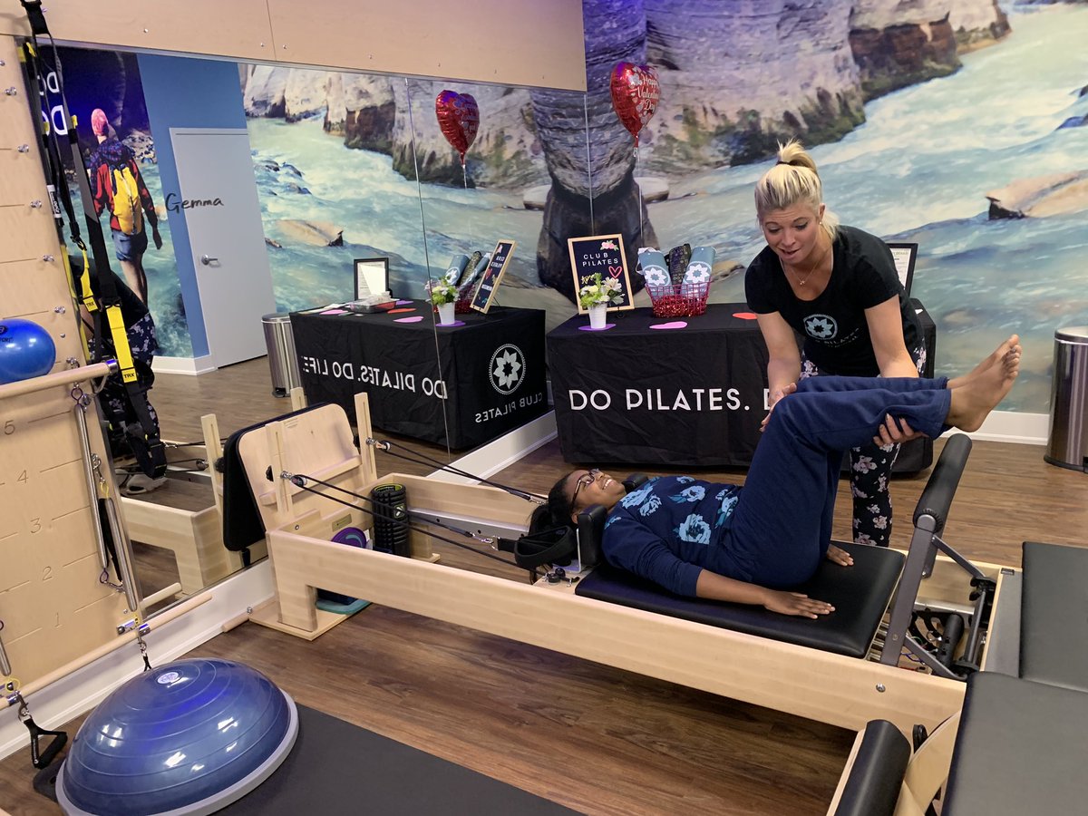 ClubPilatesPWC's tweet photo. We had so much fun having @sidelineconnect &amp; Madisyn in the N. Arlington studio!  

Arlington Club Pilates Owners Ashlie and Nichole Wagganer https://t.co/dH67C1P3Ra https://t.co/qDdbKYIi6k