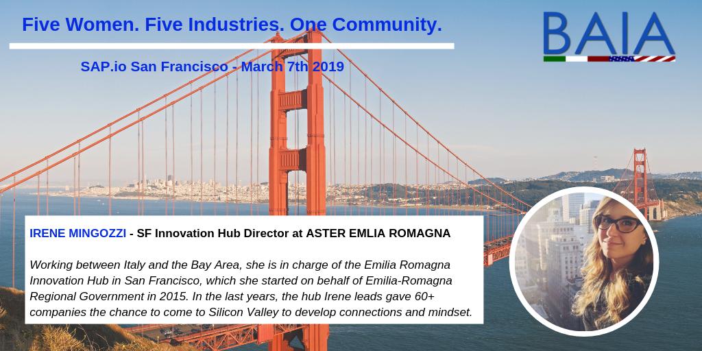 Introducing Irene Mingozzi SF Hub Innovation Director at Aster Emilia Romagna 👩‍💻🤝👥
See you on March 7th!