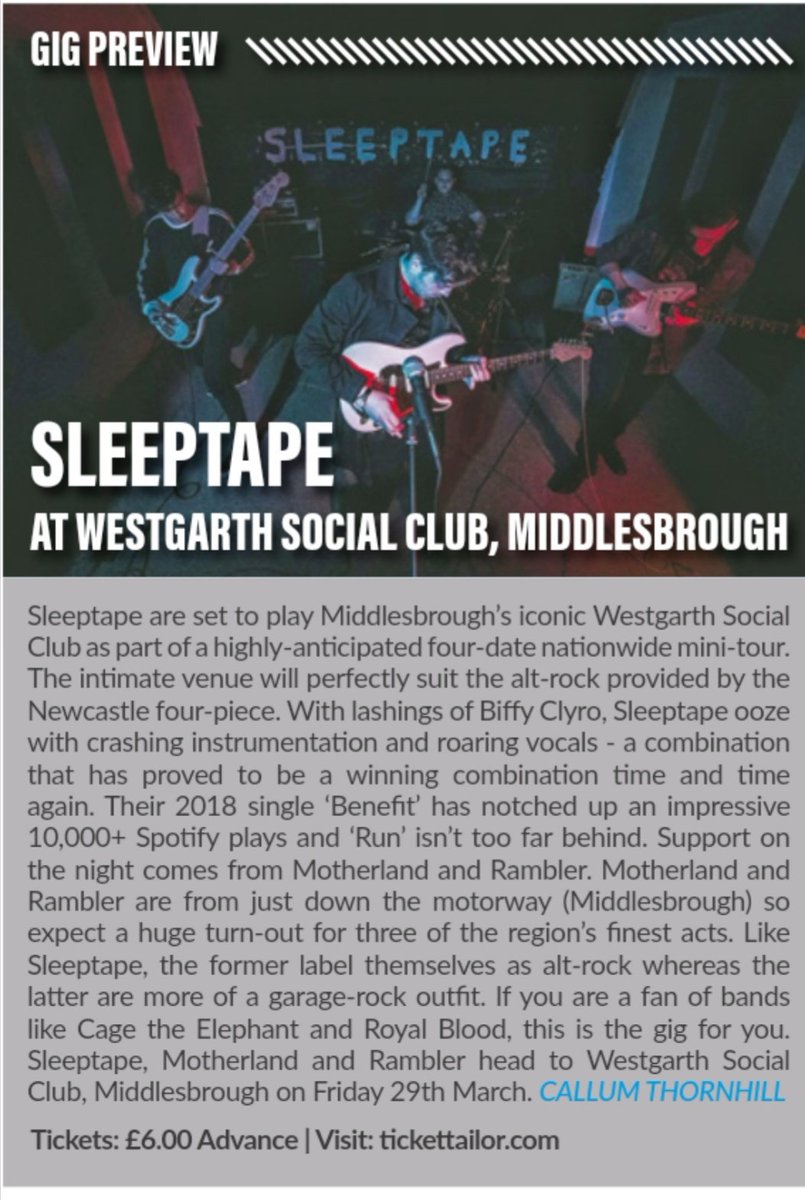 <a href="/nevolume/">NE Volume</a> ❤️❤️

@FamousLastBoro <a href="/Motherlandneuk/">Motherland.</a> <a href="/Rambler_UK/">Rambler</a> <a href="/Westgarthsocial/">WestgarthSocialClub</a> <a href="/BBCIntroNE/">BBC Music Introducing in the North East</a> <a href="/bbcintroducing/">BBC Music Introducing</a> <a href="/Bob_Fischer/">Bob Fischer</a> @agallagher_92