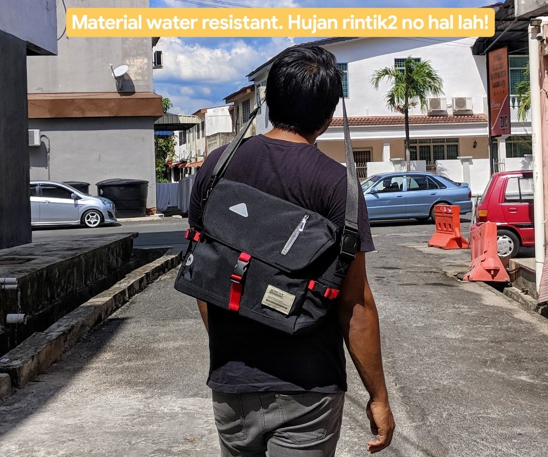 UltrasStore1's tweet photo. Tambahan pula, beg ni mempunyai sedikit water resistant. Senang cakap, kalau bro naik moto hujan rintik2. 
Tak perlu risau.

Berminat ? 
Tekan link di bawah ni sekuat hati untuk WS kami !

https://t.co/CsnydnTB7p https://t.co/M2O7rHB5M4