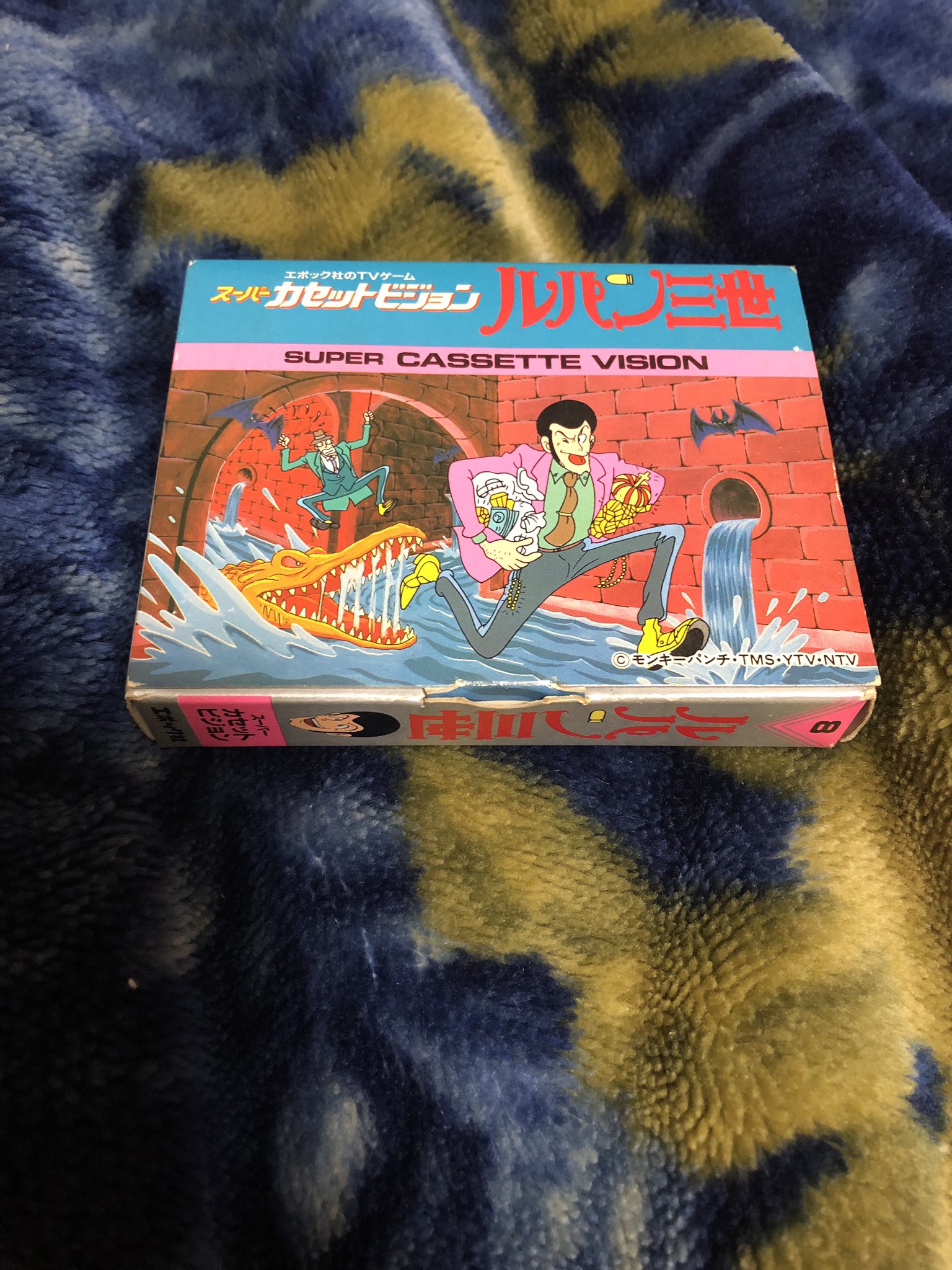 ルパン三世 スーパーカセットビジョン用ゲーム 中古】スーパーカセット