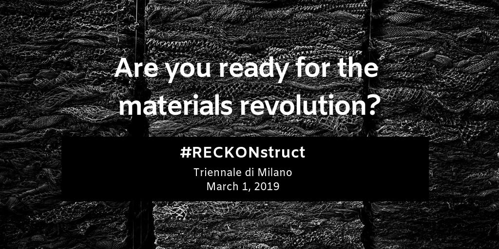 fpebrian28's tweet photo. Will you join us in the materials revolution? Introducing #RECKONstruct – the USA pavilion at the 2019 @triennalemilano highlighting how #sustainable design can respond to the global environmental crisis. Read more about the pavilion: https://t.co/ae4YOh0Iez @ArupAmericas https://t.co/ld0uv3Sun6