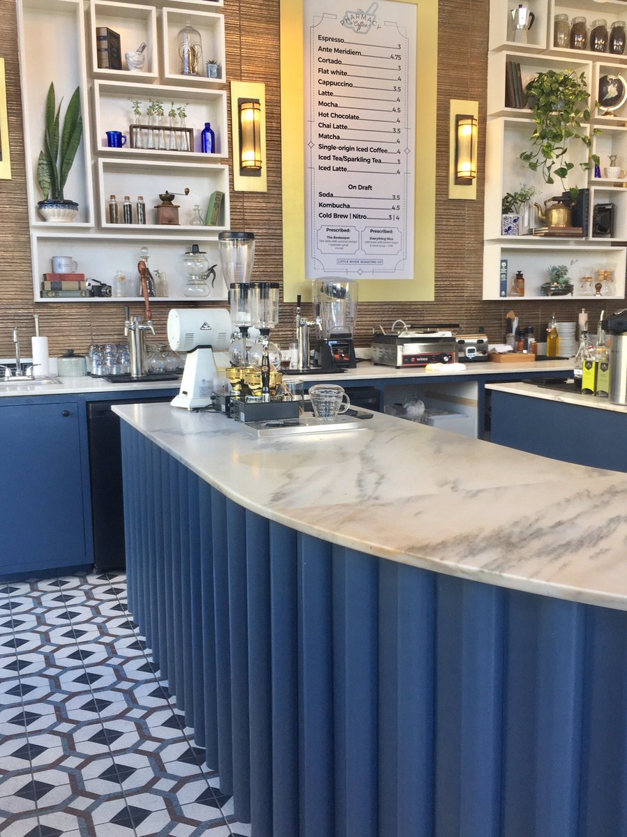 Hello, beautiful! <a href="/SpartanburgCity/">City of Spartanburg</a> newest coffee spot in the Montgomery building is 🔥🔥🔥 Congrats Little River Roasting on “The Pharmacy.” #OneSpartanburg