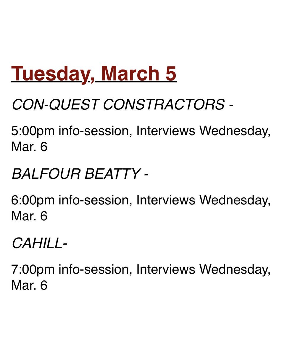 csuchicoCM's tweet photo. Company recruiting week 4!! Spots are still available, come by with your resume to sign up. Resume paper is available in Linden 101! https://t.co/pJG3NjQFEP