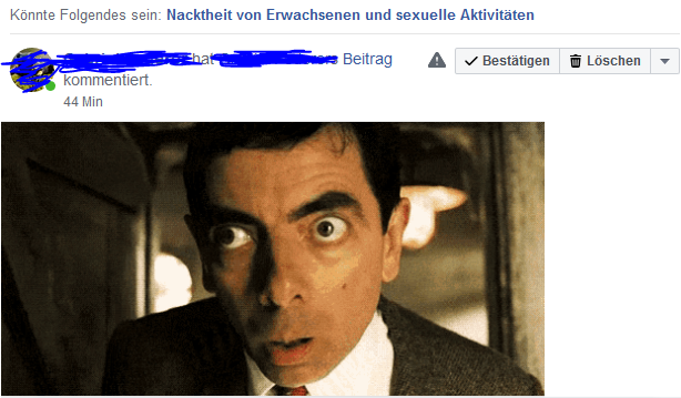Automatische Erkennungssysteme funktionieren total zuverlässig 🙄. Solche Meldungen bekomm ich als Facebook-Gruppenadmin im Stundentakt. Wenn man das auf alle Inhalte ausweitet, was soll da schon schiefgehen? #Artikel13