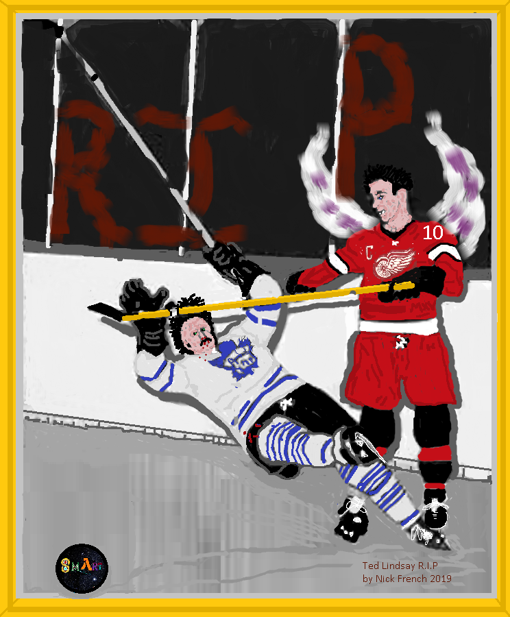 I never got to see him play in real life but I know the legend...
It is said, that, behind every good man is a great women...This is true...
So, when he was inducted into the hall of fame and they said it is only for men your partner and family can stay at home...R.I.P #RedWings