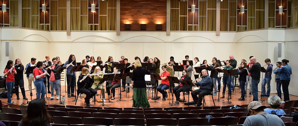 CSUNMusic's tweet photo. On Saturday, CSUN Music hosted its 2nd Annual Flute Fest with a full day of sessions designed to improve skills, technique and musicality! To view more photos from this event, please visit our Flickr Album page here: https://t.co/7WDsr5VLyc. https://t.co/pDmPMJ3gPB