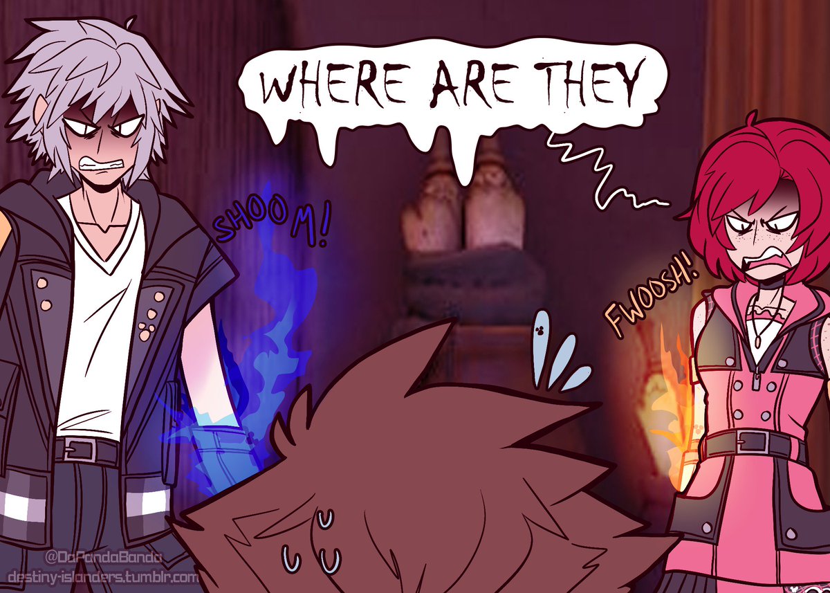 Literally no one is safe.
#kingdomhearts #kh