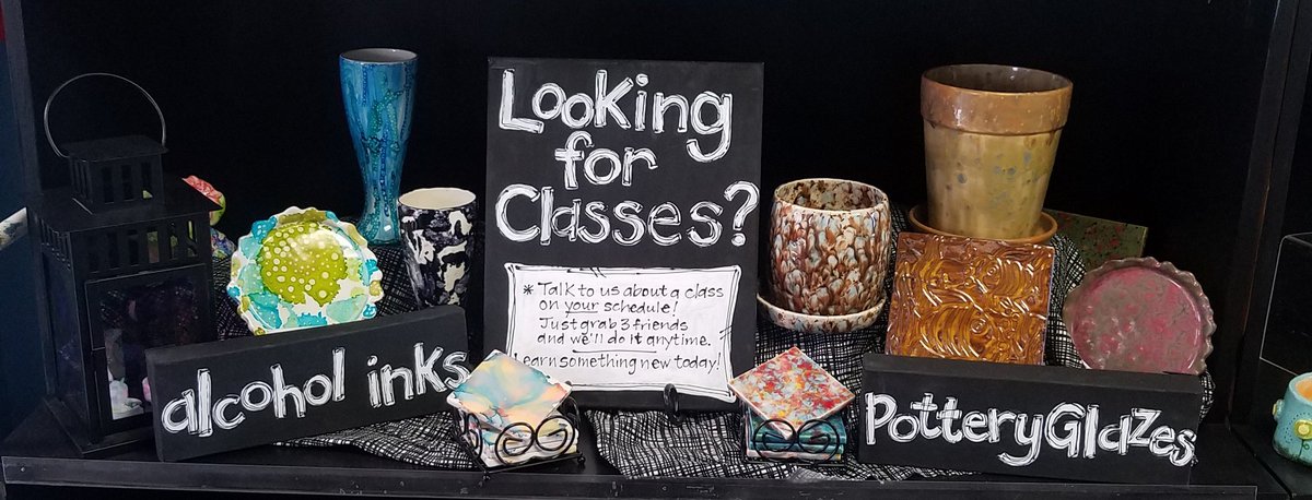 ClayCafeStudios's tweet photo. Looking for classes? Check out our blog or give us a call at 703/534-7600 for more info!

#pyop #potterypainting #diy #handmade #shoplocal #claycafestudios #fallschurch 

https://t.co/zszrBPtM8h https://t.co/5lfL2QRvfQ