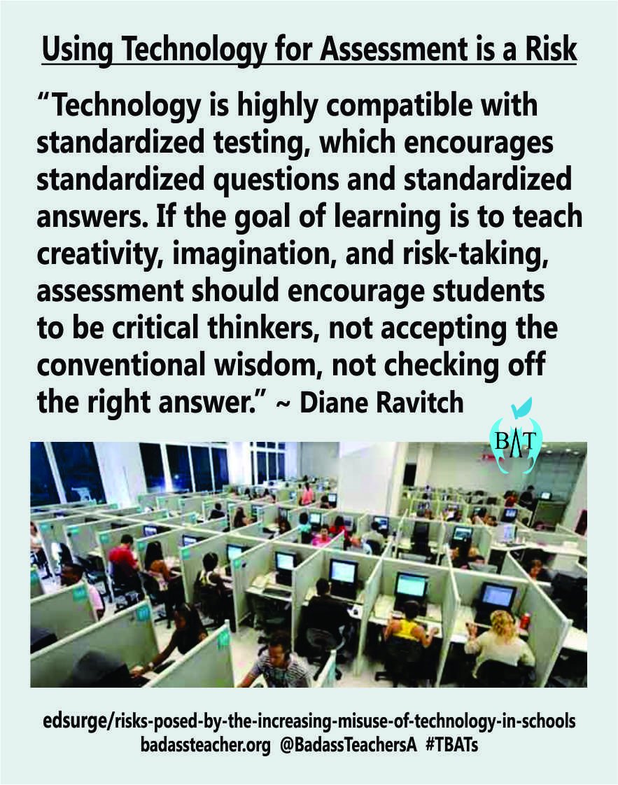 BadassTeachersA's tweet photo. Last year’s online testing was plagued with testing snafus, Re: login troubles, a cyberattack, a dump truck cutting a fiber optic line & the wrong test being issued to some students. It was 3rd year in a row that TNReady testing has gone wrong. #TNNotReady #TBATs @MemphisbatBa https://t.co/z6H5FwstVK
