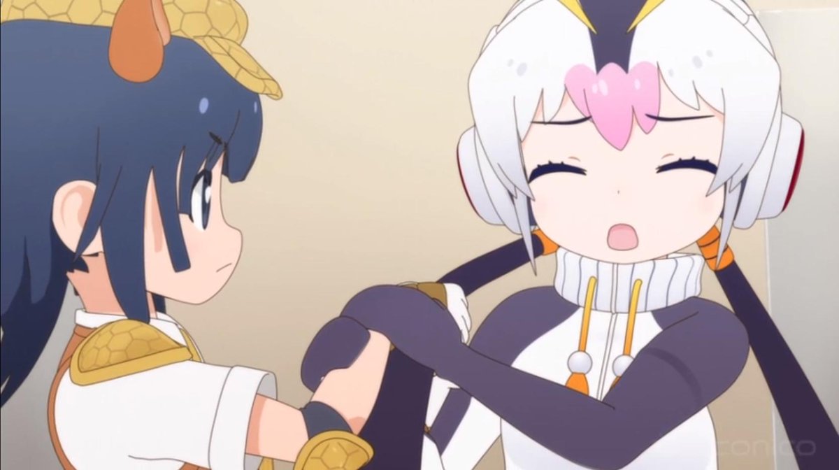 けものフレンズ２ 第8話でダブルスフィアがpppに暴力をふるう けもちゃん