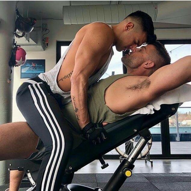 Fuck Yeah Wrestling on Twitter: "Work out buddies #gym #bros #muscle #...