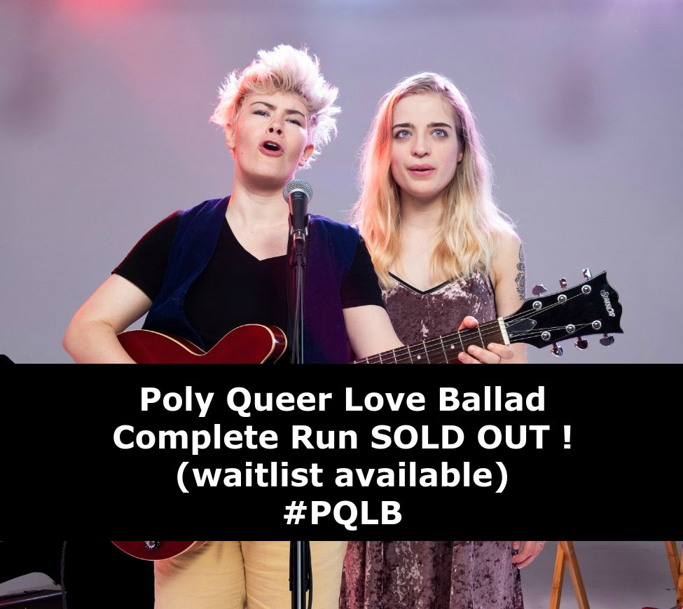 QAFVancouver's tweet photo. POLY QUEER LOVE BALLAD is now completely SOLD OUT!
We will have a Hope Line at the door - Join the waitlist! Click: https://t.co/9IAXn3SPqx
Come to 425-268 Keefer St. on your show day, make sure you're there 5 mins before curtain up if your name is called. #PQLB https://t.co/oicNYplXnm