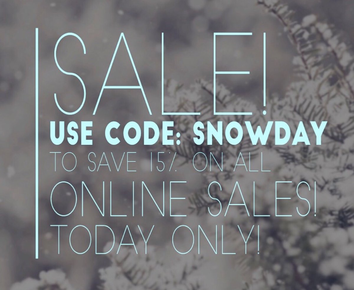 Halikids's tweet photo. We’re having a flash sale! Use discount code: snowday to save 15% off your online order (today only). https://t.co/gzJ3IUPBp1