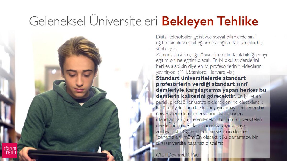 EgitimTrend's tweet image. Üniversite eğitimde bir ve birkaç sonraki adım... #egt