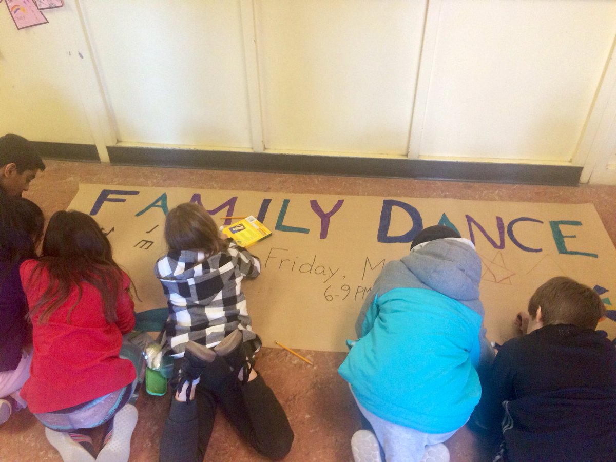We are getting ready for the PAC Family Dance this Friday!