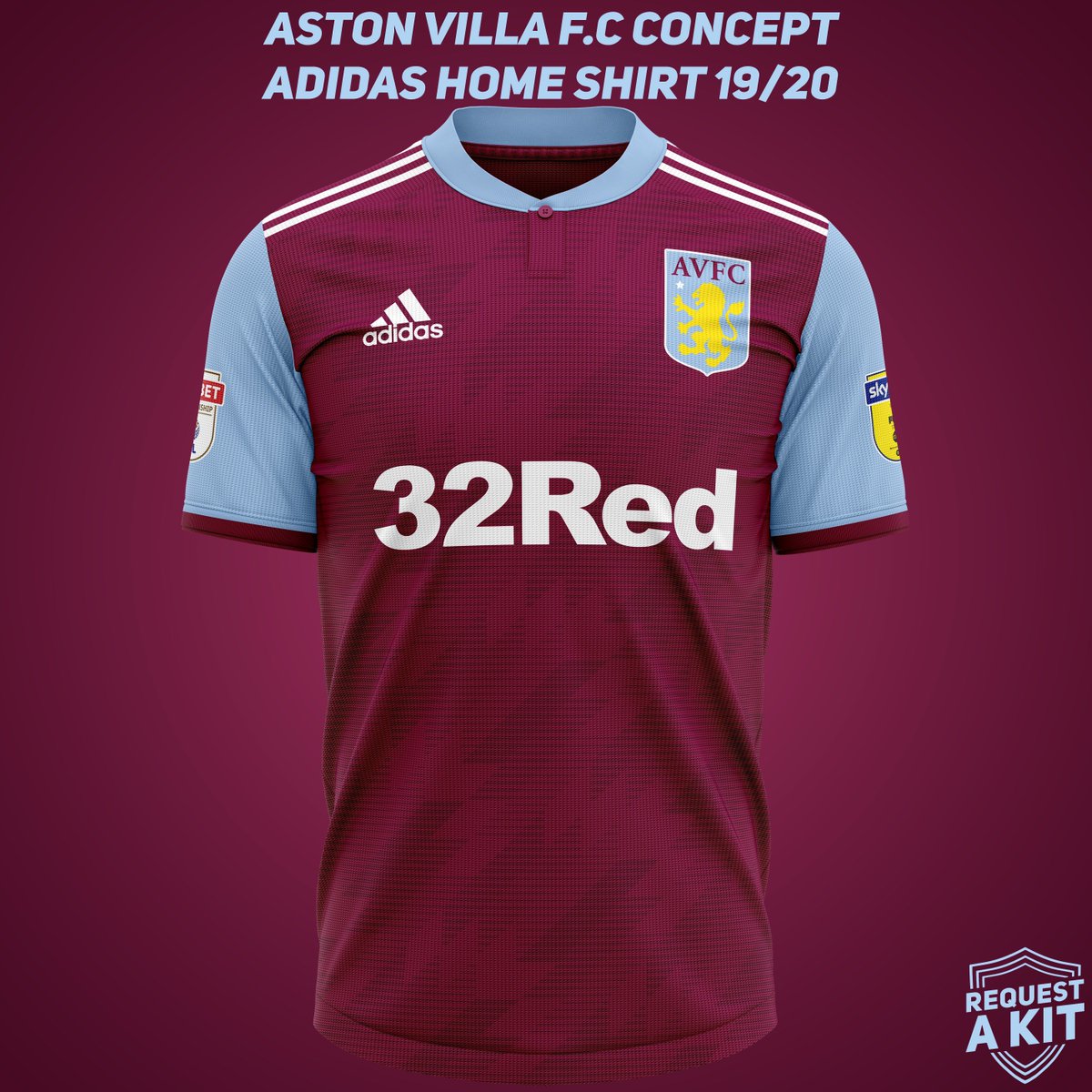 aston villa fc kit