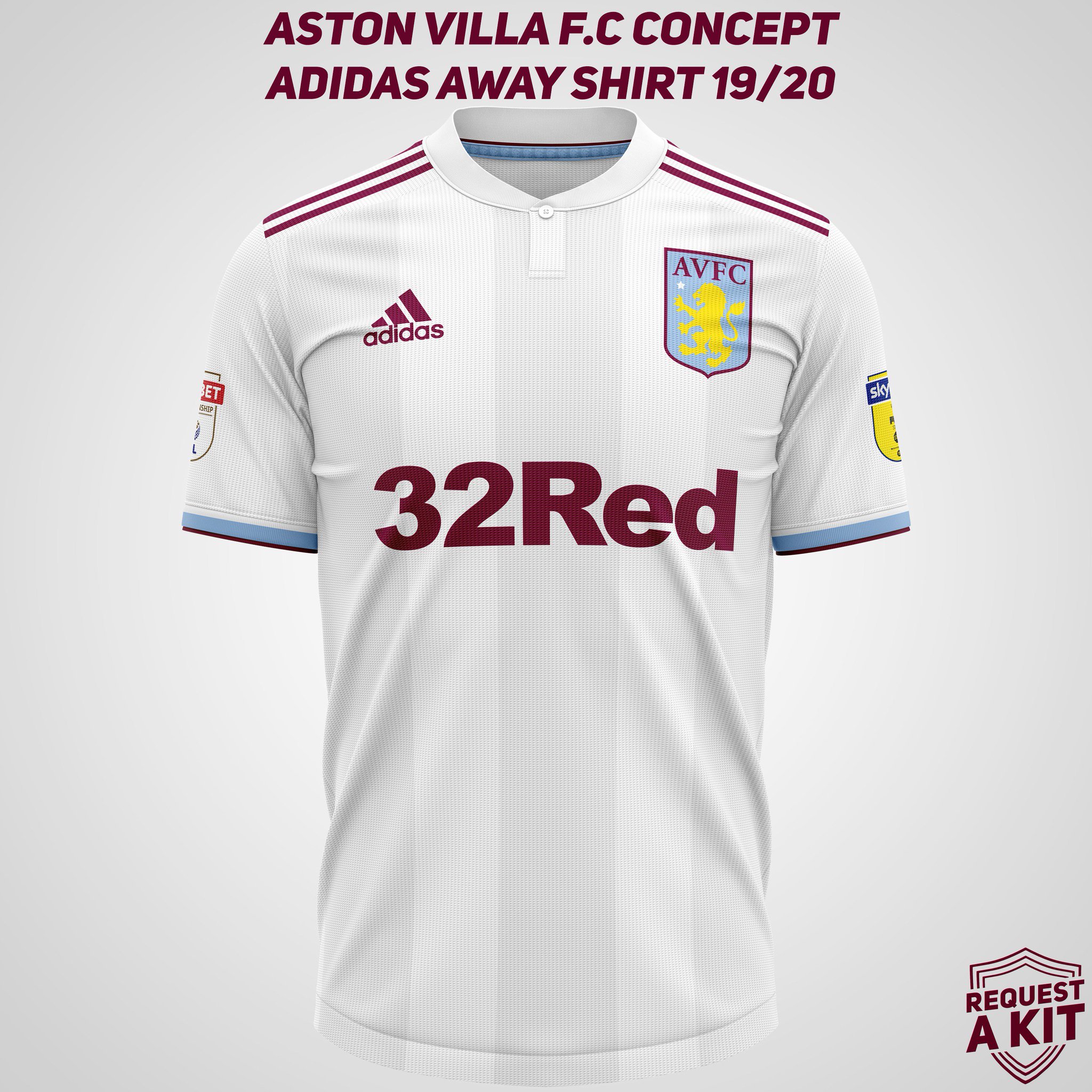 aston villa adidas kit