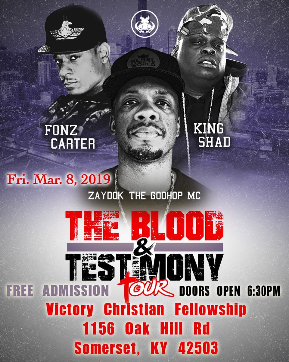 TheGodhopMC's tweet photo. Good afternoon family. To Somerset, KY and all surrounding areas, if you got the free time and desire a Great Fellowship experience come out and see us this Friday March 8th. Necessary info is on the flyer. Looking forward to what God is going to do !! #Mobn π€πΎ https://t.co/1Hb54j8Qb5