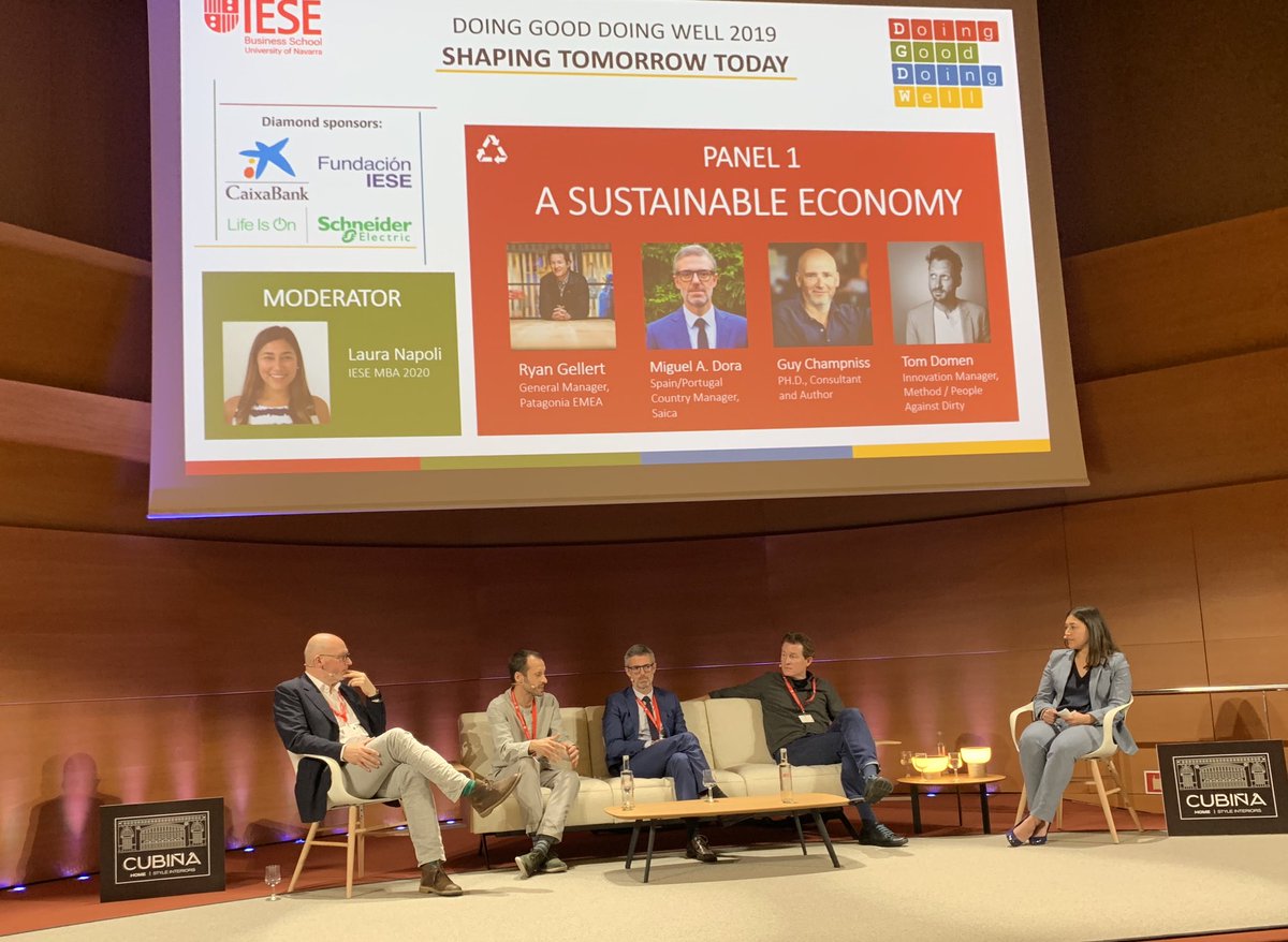 Set news standards in the market 
No phosphate in cleaning we were the first now is a rule!

Single used is bad!
Refill is our next step 
Giving objects value so they keep and re use

Ph.D.Tom Domen, Innovation Mgr <a href="/EcoverUS/">ecoverus</a>  @methodhome
#DGDW2019
<a href="/iesedgdw/">IESE Doing Good Doing Well</a> #ResponsibleBusines