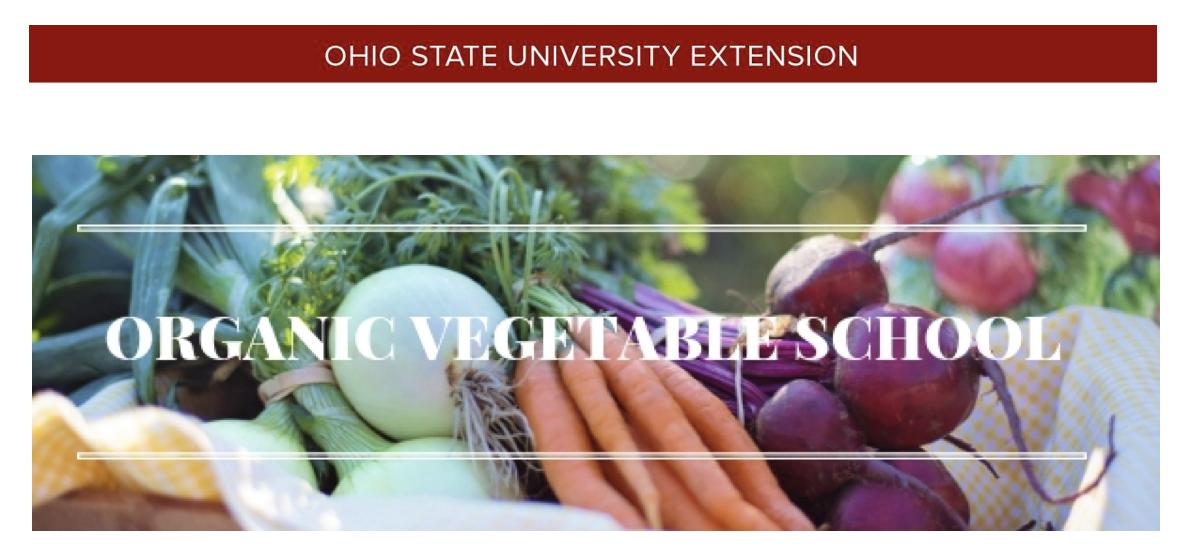 AGNR-OSU (@agnr_osu) on Twitter photo Organic Vegetable School on March 18 in Aurora, Ohio. Registration deadline is March 11. Speakers include Celeste Welty, Sally Miller <a href="/OhioVeggieDoc/">Sally A Miller</a> and Jacqueline Kowalski. More info from Portage County OSU Extension at portage.osu.edu/events/organic… Organic Vegetable School on March 18 in Aurora, Ohio. Registration deadline is March 11. Speakers include Celeste Welty, Sally Miller <a href="/OhioVeggieDoc/">Sally A Miller</a> and Jacqueline Kowalski. More info from Portage County OSU Extension at portage.osu.edu/events/organic…