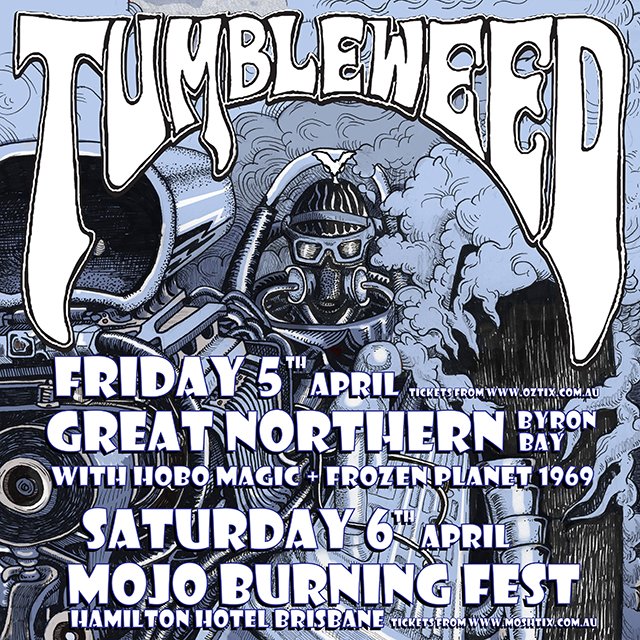 Tumbleweed_Gong's tweet photo. @Tumbleweed_Gong heading to the Great Northern Hotel Byron in a few weeks with #HoboMagic + @frozenplanet69 Friday April 5 - Tix now from @oztix
followed up by a Brisbane show @MojoBurning festival Saturday April 6 - tix from https://t.co/xXL2G4E4Nm https://t.co/St5EfbLGIg