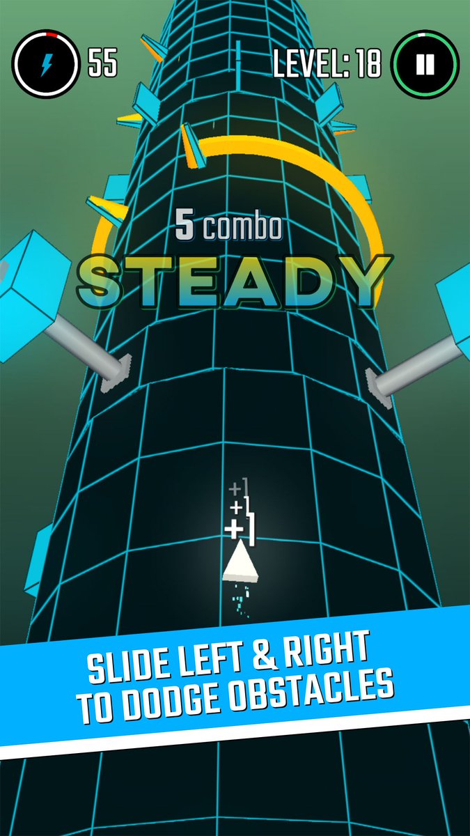 irrazionali's tweet photo. New update, new screenshots 🤳
#GeometrySlalom #videogame #mobilegame #indiegame #visuals #appstore #playstore #games #hypercasual #gamedesign #ios #android #gamer #newlook https://t.co/CUjh2U5JAc