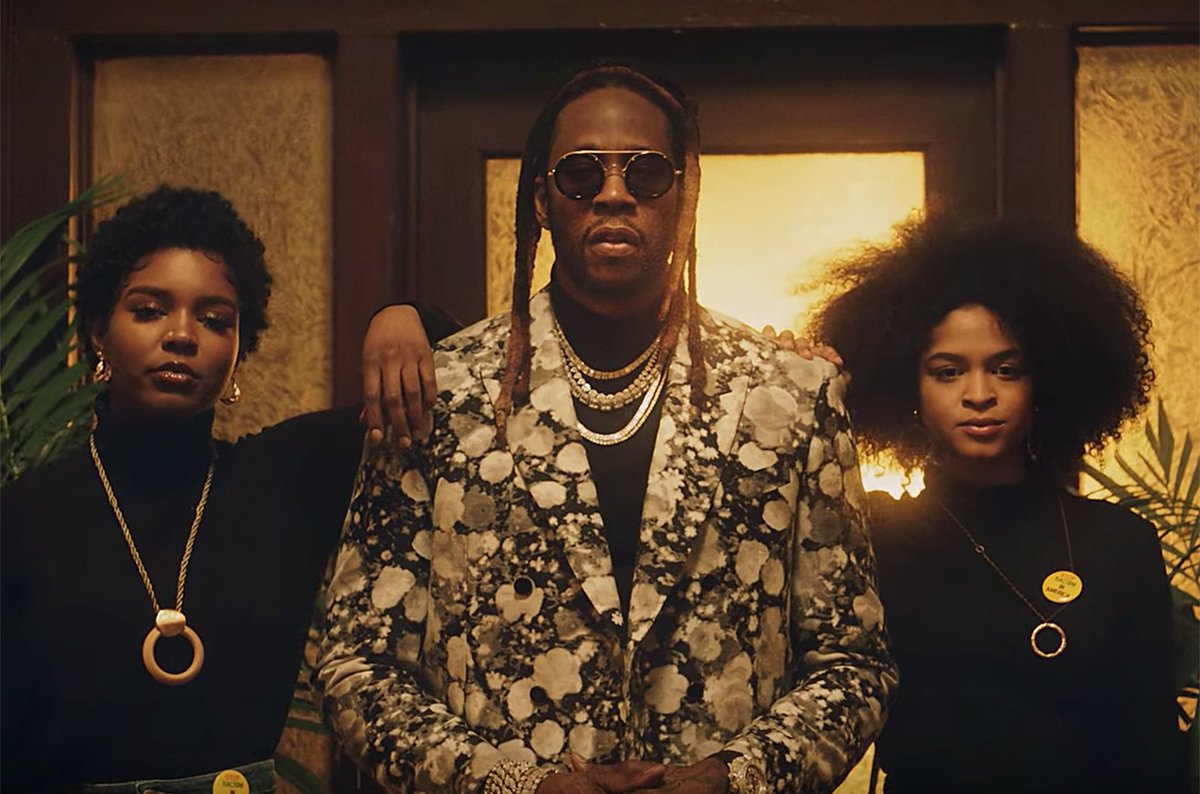 billboard's tweet photo. Watch @2chainz time travel in #MoneyInTheWay video https://t.co/2ZrzxkbyHR https://t.co/fhLdgDGu2S