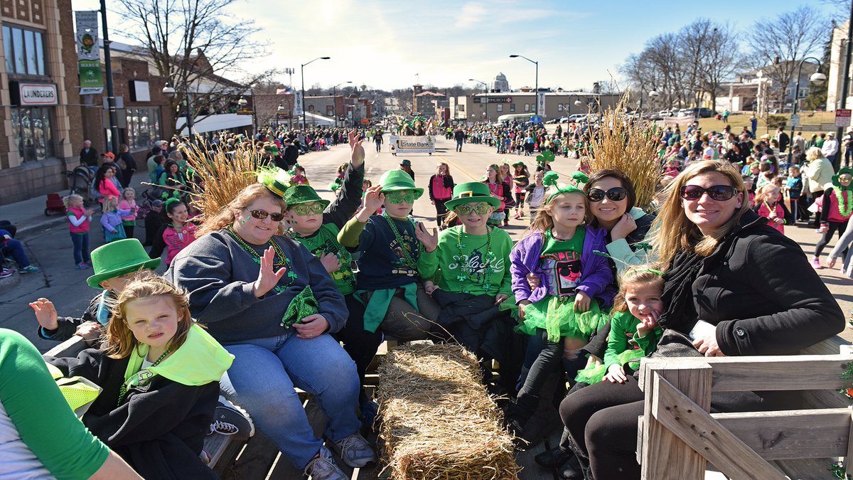 The weather may not feel like it yet but March is here, which means its time for St. Patrick's Day! This Saturday, March 9th, is our annual St Patrick's Day Parade. Starting downtown at 2pm is a day full of festive fun. Come join us bit.ly/2Ujr26D