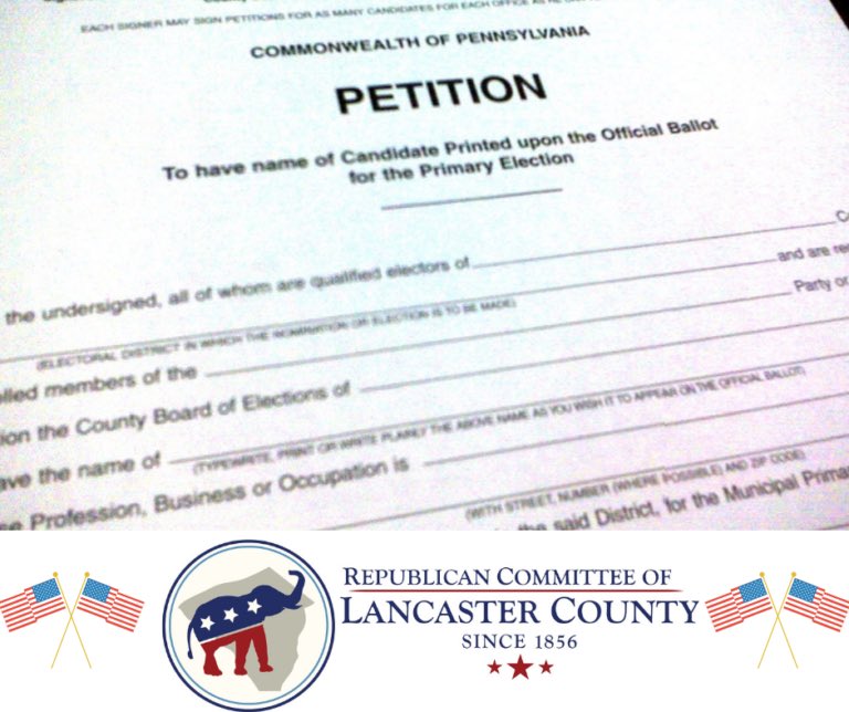LancasterCoGOP's tweet image. Please join us for our annual Petition Party this Saturday, March 9th at our RCLC Headquarters from 9AM-12PM! We will have notaries available free of charge and light refreshments as well! We look forward to seeing you there!

RCLC address: 902 Columbia Avenue Lancaster, PA 17603