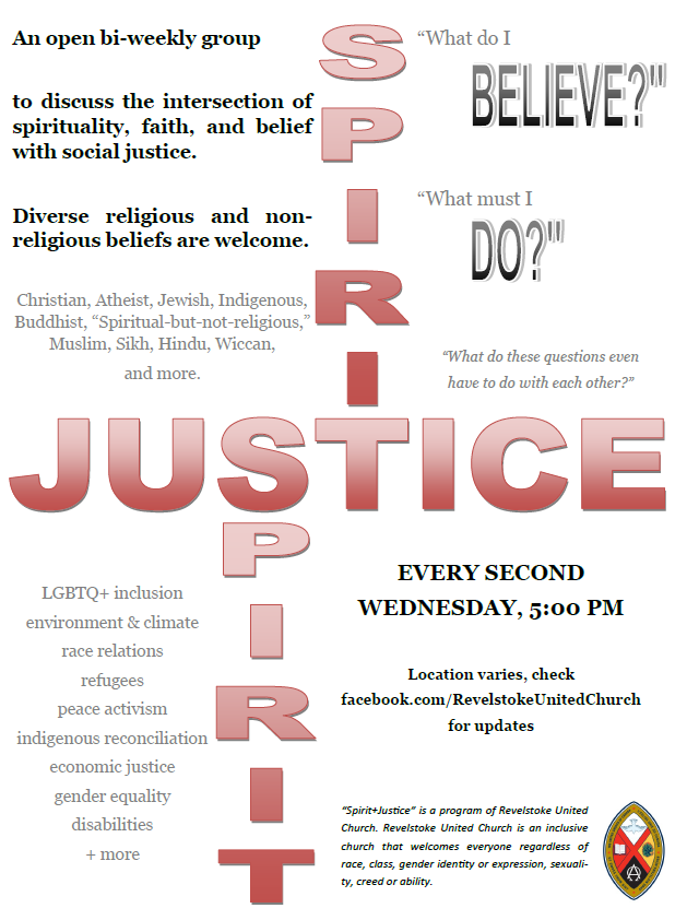 Come along to the Craft Bierhaus on Wednesday March 6 at 5.00pm for Spirit+Justice.

This open bi-weekly group discusses the intersection of spirituality, faith, and belief with social justice.

Everyone's welcome.