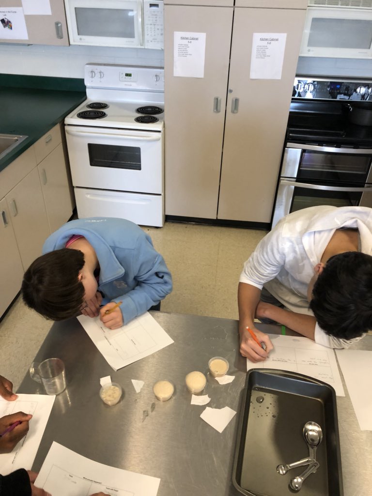 Imallaboutthef1's tweet photo. Introduction to Yeast Breads Foods I, predictions vs reality activity! #SayYestoFCS #FoodsI #echhsfcscte @NCFCSEd @CTEforNC @KBreweur  When Foods I Classes turns in a organic chemistry lesson! #steam https://t.co/Y47mOeIbrG