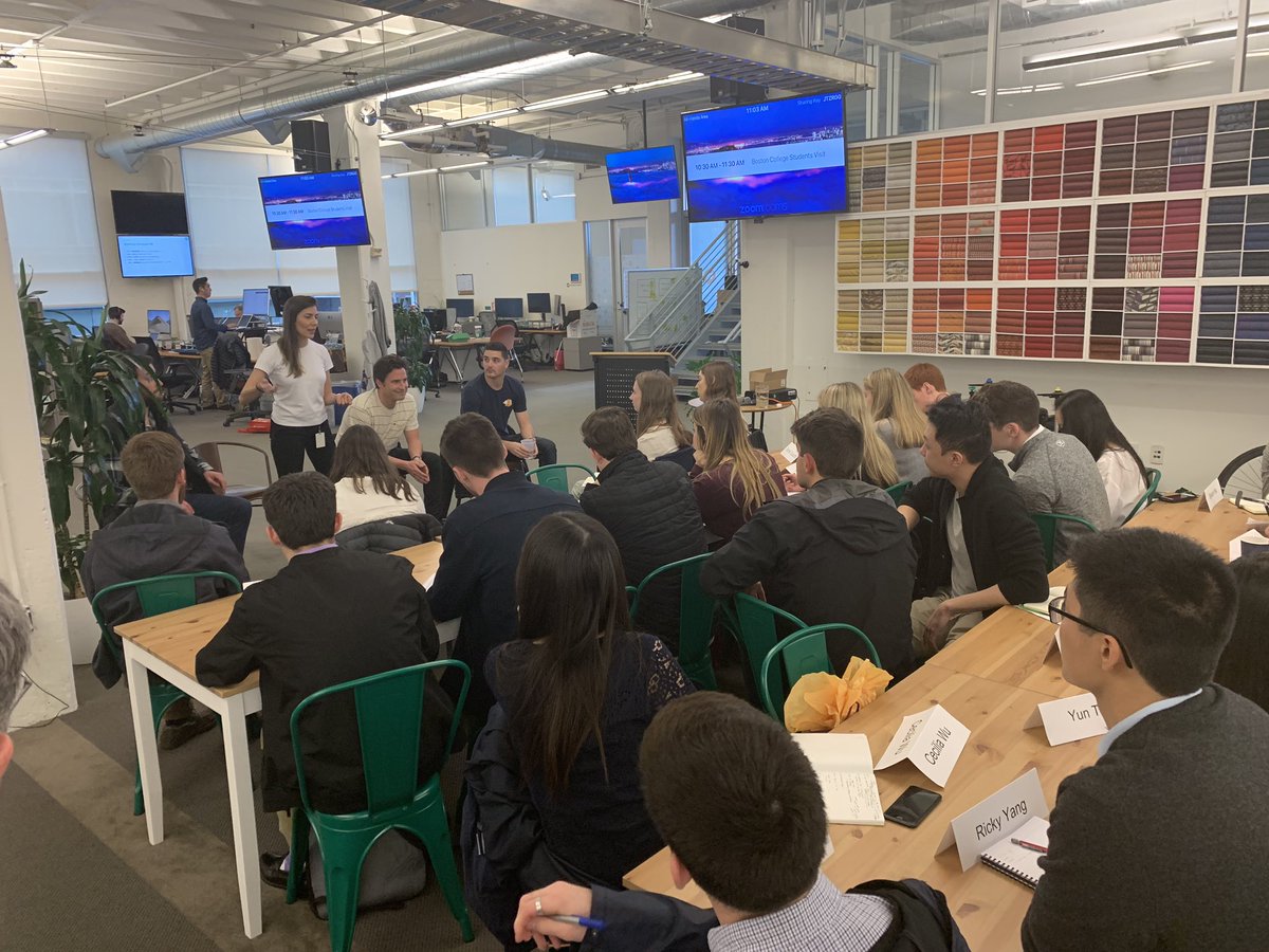 profkane's tweet photo. Great panel discussion on working at a startup for #BCSTT with @goldensthoughts @nicklcasale @Wes_Kimble https://t.co/NwHHhtQigh