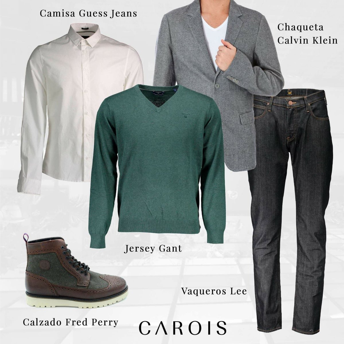 CaroisOutlet's tweet photo. ¿Planes para esta noche?😉

🔴Camisa #GuessJeans: https://t.co/DejspmFWuy
🔴Jersey #Gant: https://t.co/MXfRK15gjo
🔴Chaqueta #CalvinKlein: https://t.co/lEPpWocm50
🔴Vaqueros #Lee: https://t.co/bJM9cnaPF0
🔴Calzado #FredPerry: https://t.co/icyJ32ltq5

https://t.co/eZcMfAEgKU https://t.co/S238TlRT3U