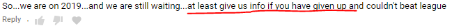 Trinimmortal's tweet photo. My brain: "Don't read YouTube comments. Don't read YouTube comments. I'll lose brain cells, don't fucking read YouTube comments."

*Reads YouTube comments* https://t.co/tHJlWDbCqW