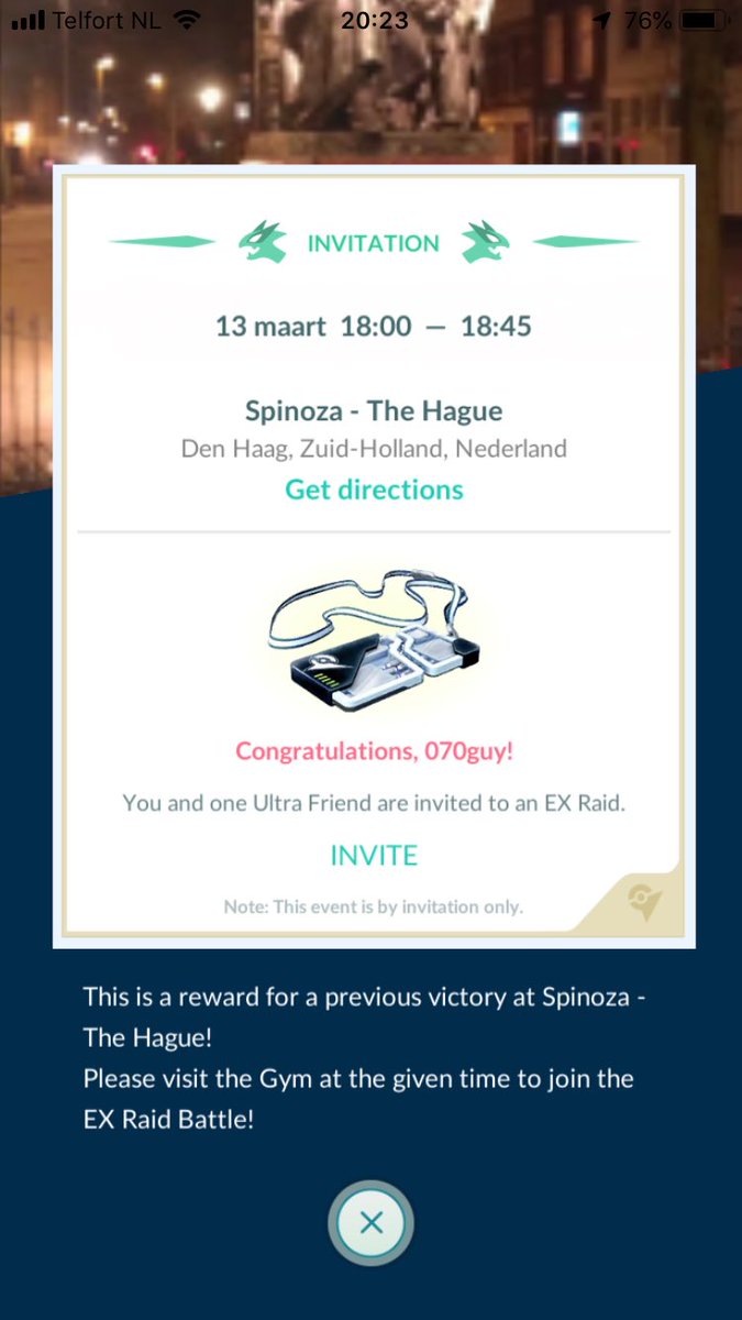 070guy's tweet image. Got an invite 🥳 #EXRaidPass #Deoxys 🤩