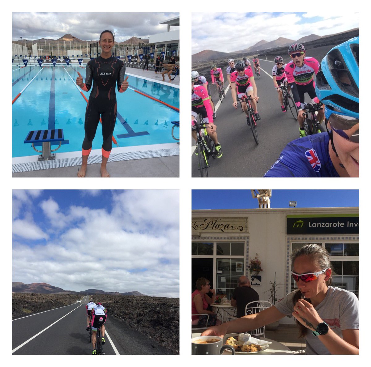 Day 1 on camp:

Swim: Lactate Tolerance (6x75m 1:1 x2) Testing out the new incredible <a href="/Zone3official/">ZONE3</a> Vanquish wetsuit 😍

Bike: Easy 2.5 with gorgeous people

Ended spending some quality time with my fave ❤️

Ready for some high intensity tomorrow

#iRaceZone3 #FeedYourAdventure