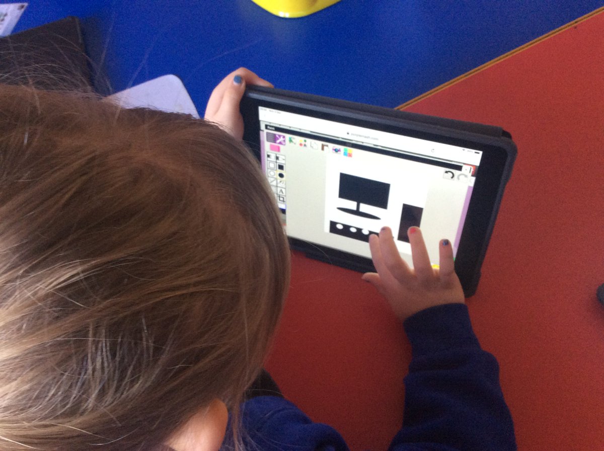 NBPSComputing's tweet photo. After they had drawn pictures of computers Year 1 @NewBrightonPS used @purpleMash #2DIY to draw and label the different parts of a computer. They did a great job! π @2SimpleSoftware #2SimpleCoE #Computing #Wirral https://t.co/GpLWt5l9Ti
