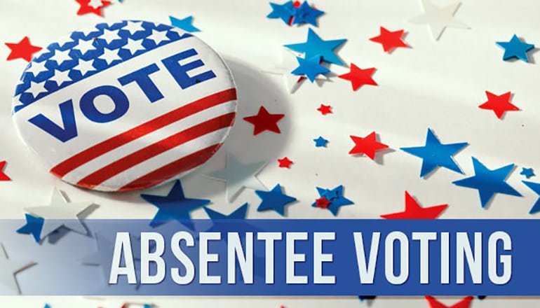 Absentee voting begins today for the April 2 Special Election to elect a District 52 House Representative. Absentee ballots are available online and in the City Clerk's office until Thursday, March 28 at 4:30 p.m. cityofbath.com/Elections/