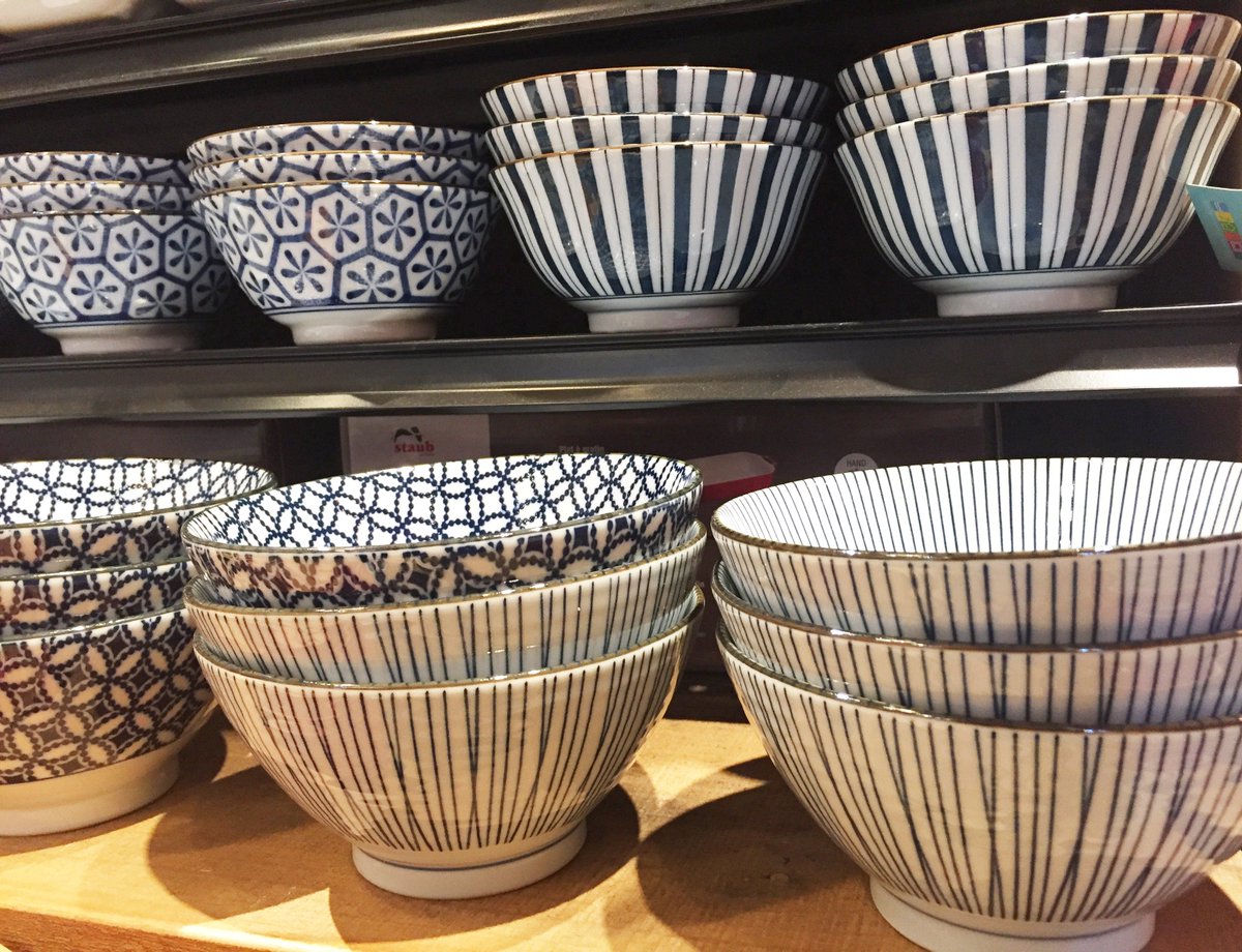 GantryHardware's tweet photo. Striking modern patterns. These sturdy bowls are ideal for everything from hot noodles to frozen desserts. Mix and match with your own favorite pieces! #shopsmall #shoplocal #liclocal #lic #longislandcity https://t.co/9BhRm1u35j